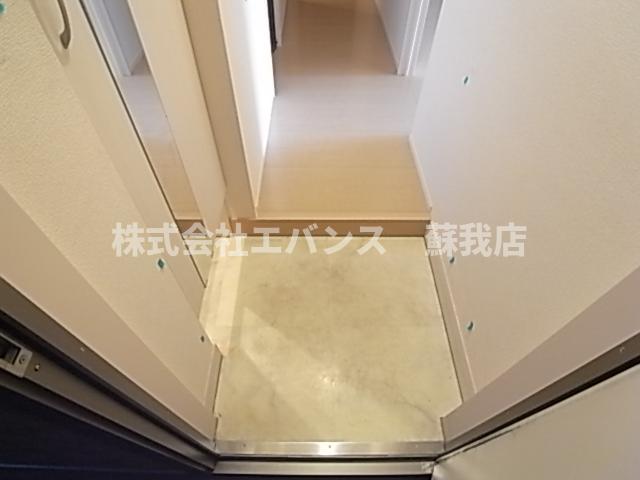 玄関　毎日通る玄関はこちらです 外観は落ち着いています