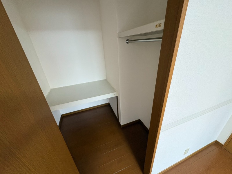 収納　収納を開けてみました！たくさん入りそうですね～