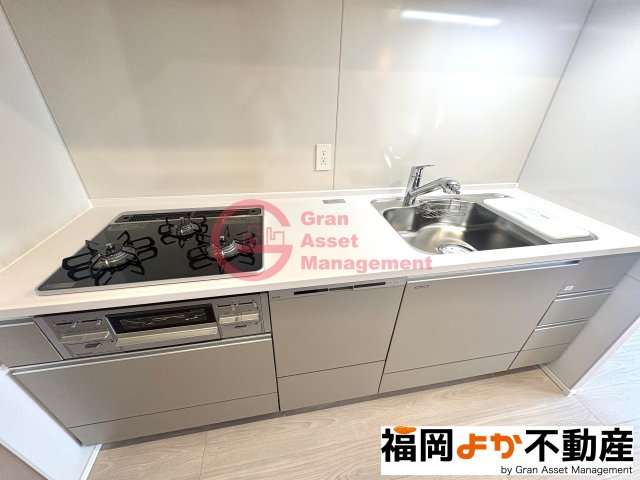 キッチン　お料理しやすいキッチンです。食洗機・ディスポーザ・浄水器付。