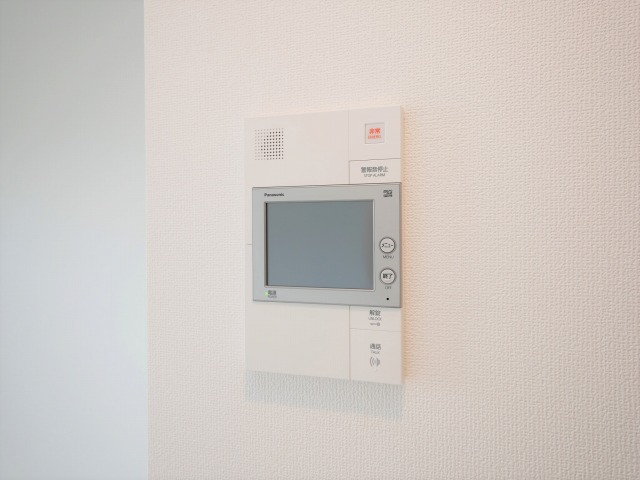セキュリティ　モニター付きインターホンです