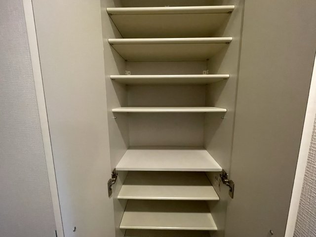 収納　イメージとして他号室の室内写真を表示しています