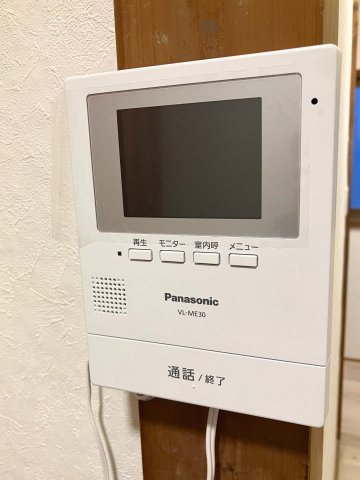 セキュリティ　2階からもインターホンに出られる、宅配や来客に便利