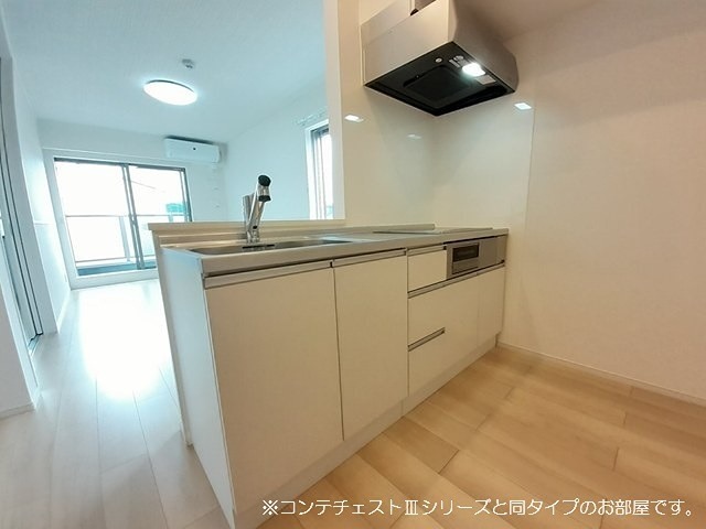 キッチン　施工イメージです。