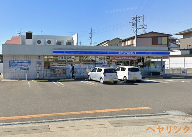 コンビニ　ローソン日進岩崎台一丁目店（コンビニ）まで109m