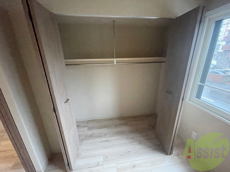 収納　収納もバッチリあるのでお部屋が片付きますよ！