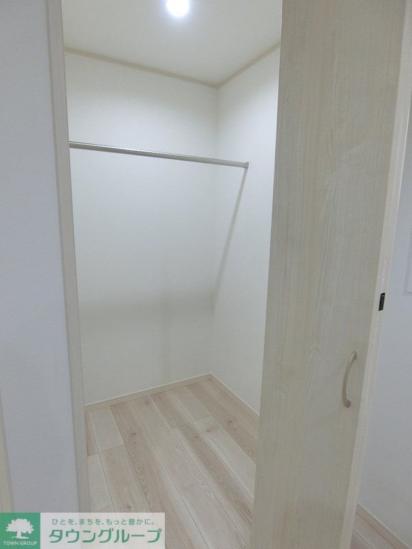 収納　【施工例】ウォークインクローゼット付！