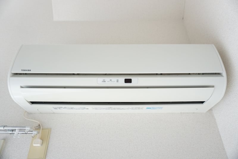 その他設備　快適なエアコン付き