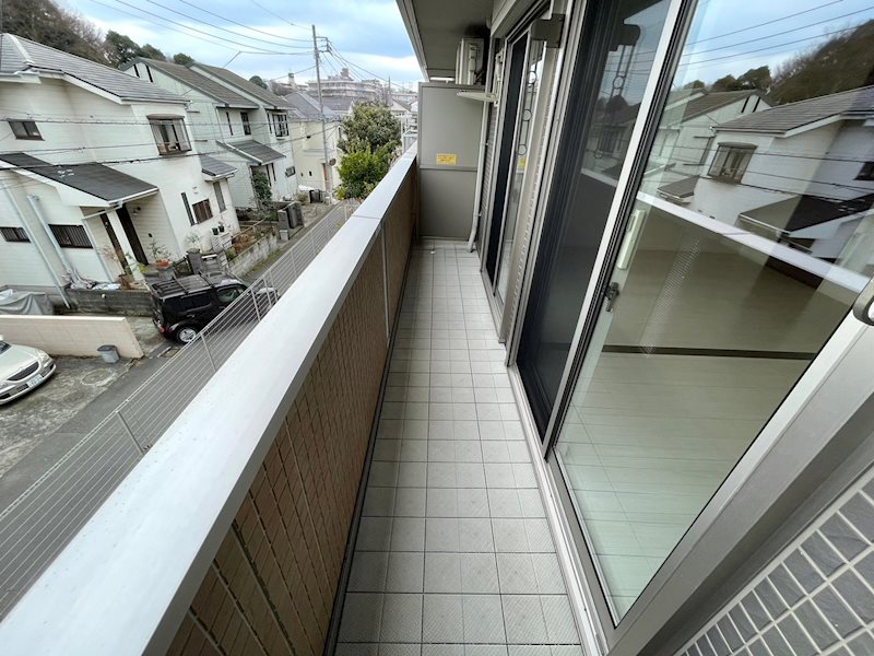 バルコニー　別部屋参考になります。