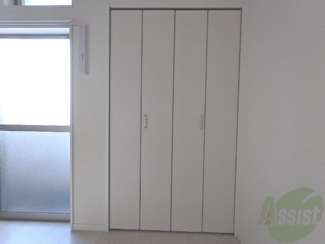 収納　ここに収納があります。収納があると部屋が広く使えます。
