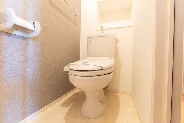 トイレ　トイレもきれいです