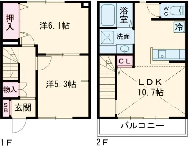 CLASSEED TERRCEの間取り写真