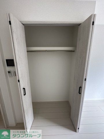 収納　クローゼットタイプで収納力豊富です♪