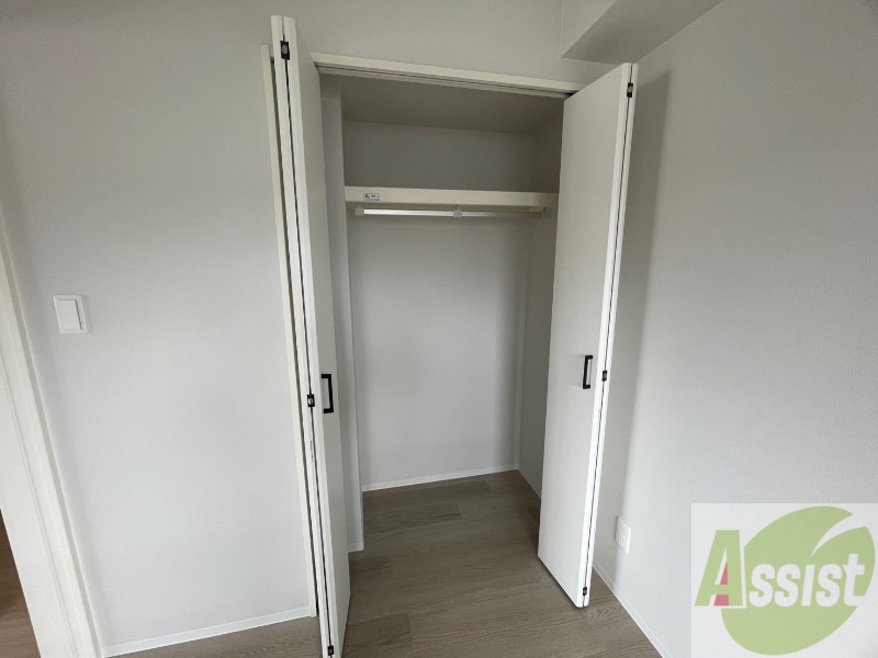 収納　収納もバッチリあるのでお部屋が片付きますよ！