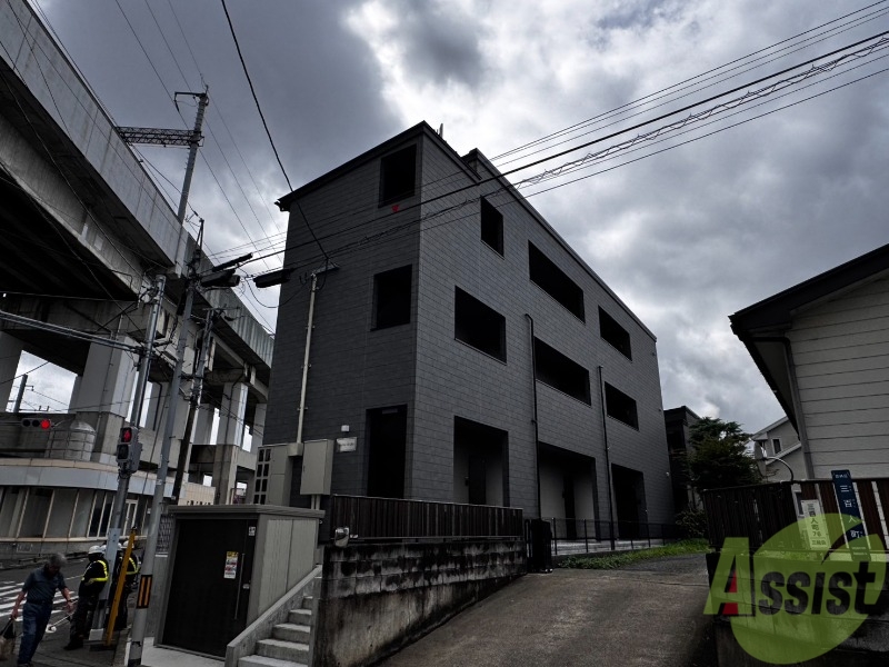 建物外観　仙台市若林区三百人町「キャピタル三百人町Ａ棟」