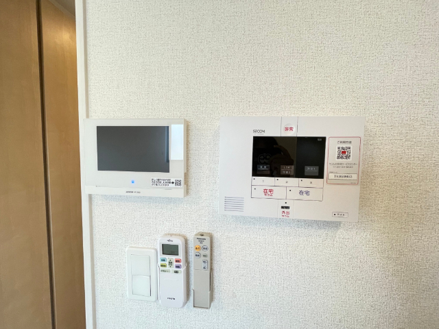 セキュリティ　ホームセキュリティ付きです