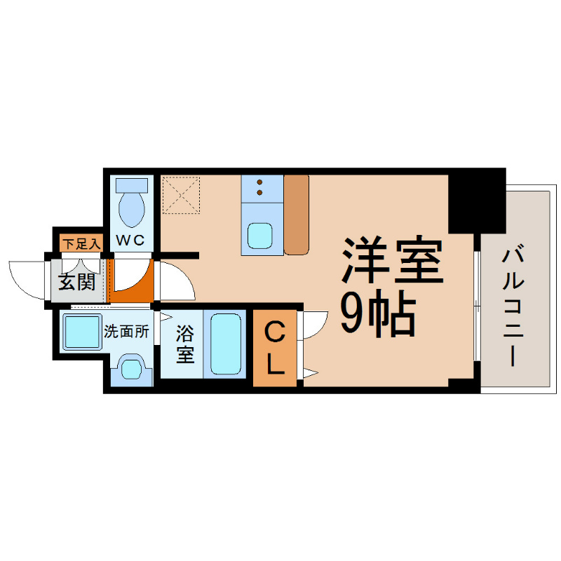 プレサンスNAGOYA桜通ビッグビートの間取り写真