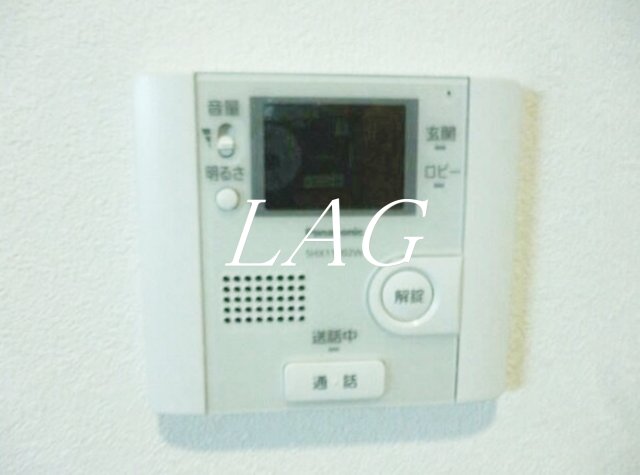 セキュリティ　モニター付インターホンです。