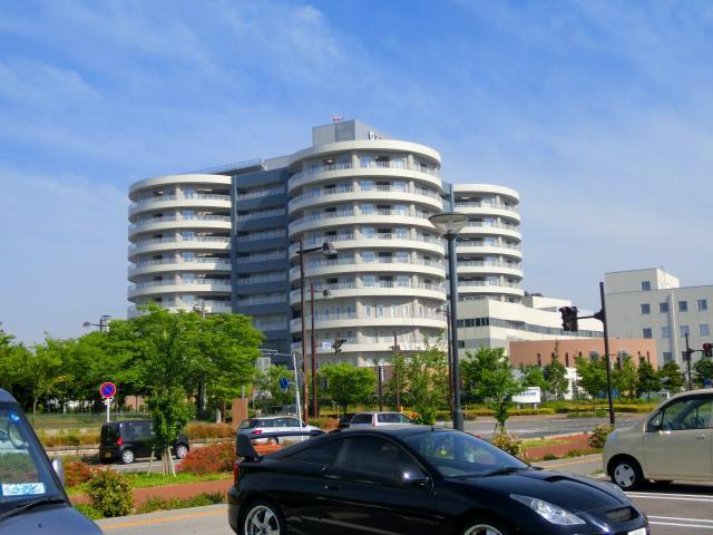 病院　新潟市民病院（病院）まで1000m