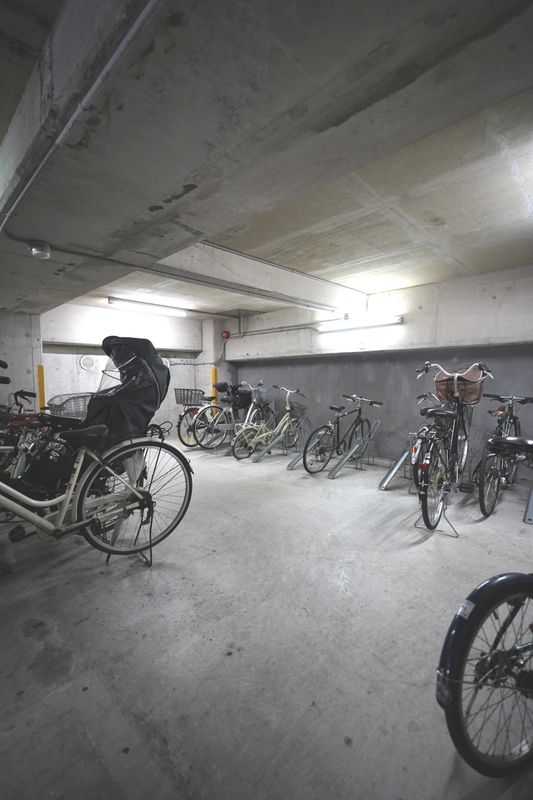 駐車場　駐輪場