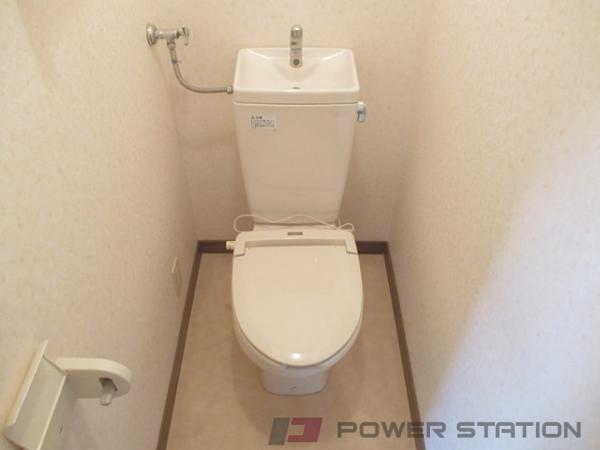 ＪＲ函館本線 厚別駅 徒歩5分 2階建 築27年のトイレ写真