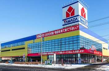 ホームセンター　ヤマダデンキテックランド札幌厚別店（ホームセンター）まで852m