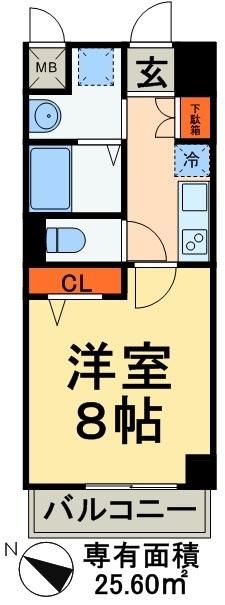 セナリオフォルム松戸1の間取り写真