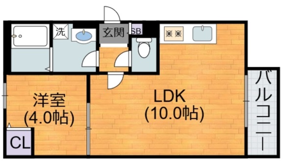 ＪＲ関西本線 加美駅 徒歩8分 3階建 築8年の間取り写真
