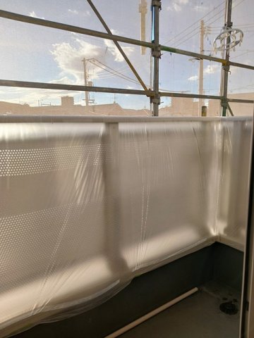 バルコニー　バルコニーがあります