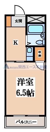 菱屋西ロイヤルの間取り写真