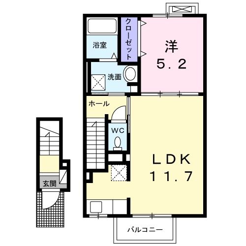 DAIMARU-IVの間取り写真