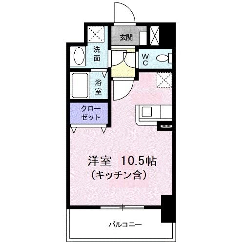 メルヴェーユの間取り写真