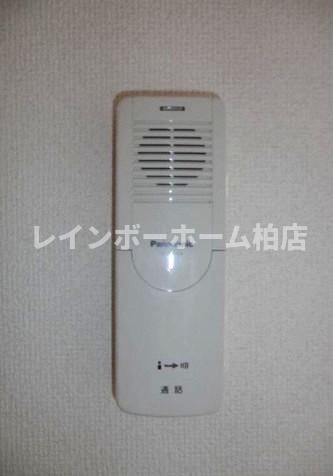 セキュリティ　インターホンです