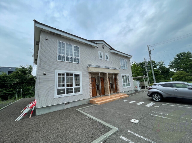 建物外観　札幌市北区拓北一条「ベルブラン２」