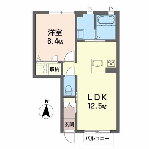シャーメゾン ドゥ フルールの間取り写真