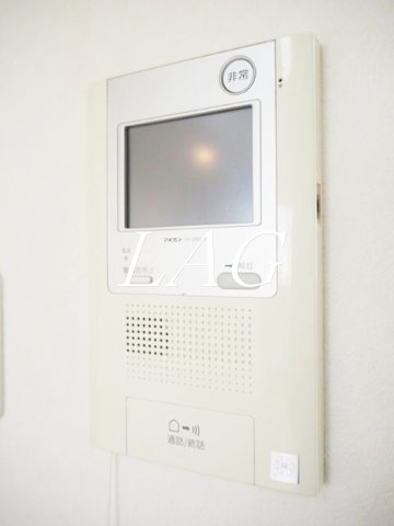 セキュリティ　モニター付きインターホンです。