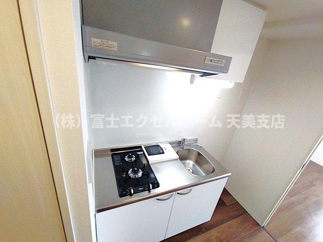 キッチン　2口ガスコンロ