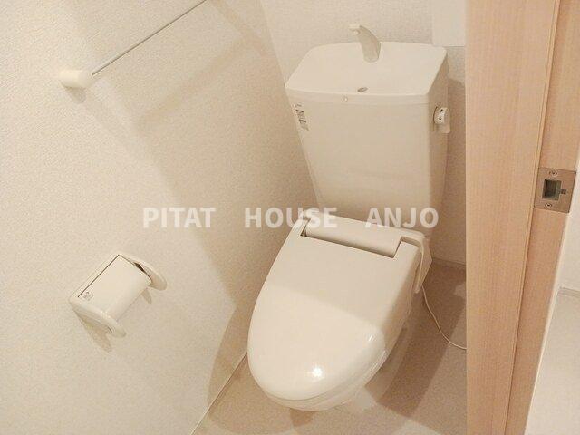 トイレ　ゆったりとした空間のトイレです
