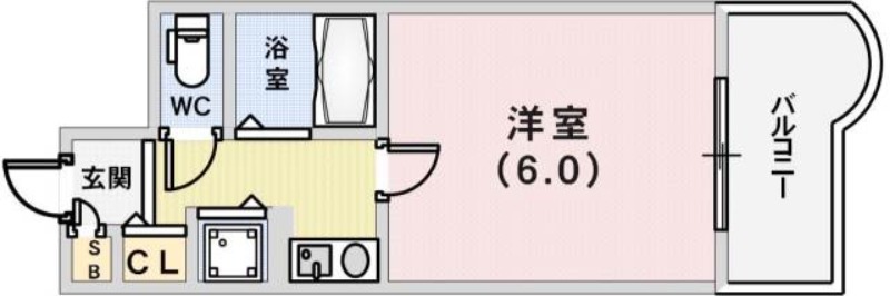 パルシオ三宮フラワーロードの間取り写真