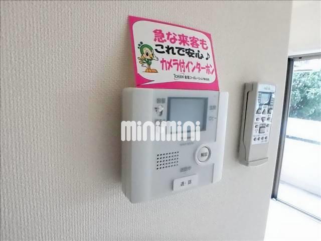 セキュリティ　玄関越しに相手の顔が分かって安心