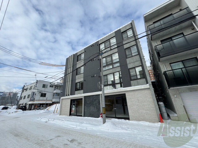 建物外観　札幌市西区琴似１条「アルファスクエア琴似１条」