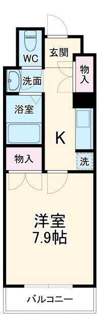アンオゥル鵜の森の間取り写真