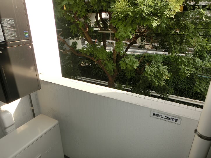 バルコニー　別号室の参考写真です。