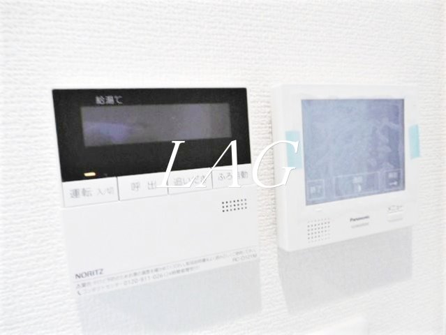 セキュリティ　モニター付インターホンです。