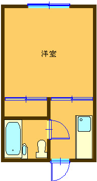 オレンジハイツの間取り