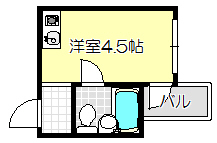 誠也産業ビルの間取り