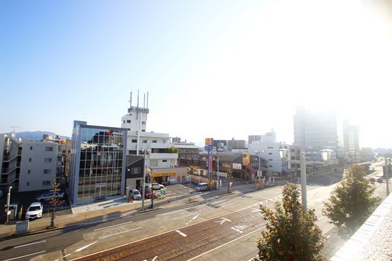 【広島市中区千田町のマンションの眺望】