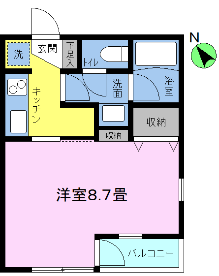 サンヒルズ玉川学園の間取り