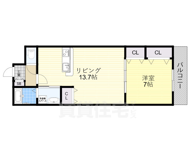 カサ・ノストリム流町2の間取り