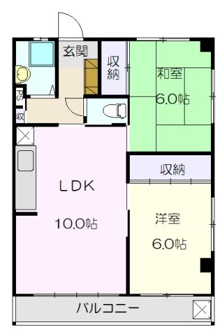 カヤバプラザの間取り