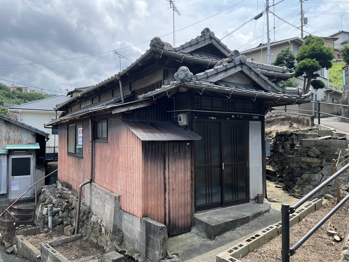 丸町長屋の建物外観